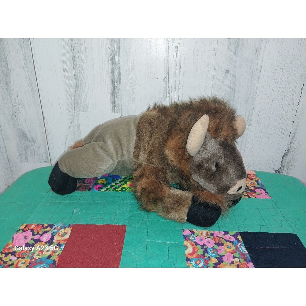 Wishpets Paquito Bison Buffalo Plush 12 Inch 2005 82011 Stuffed Animal Toy